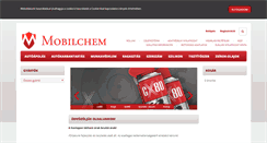 Desktop Screenshot of mobilchem.hu
