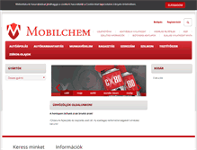 Tablet Screenshot of mobilchem.hu
